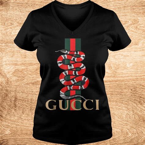 gucci shirt snakes|white Gucci shirt with snake.